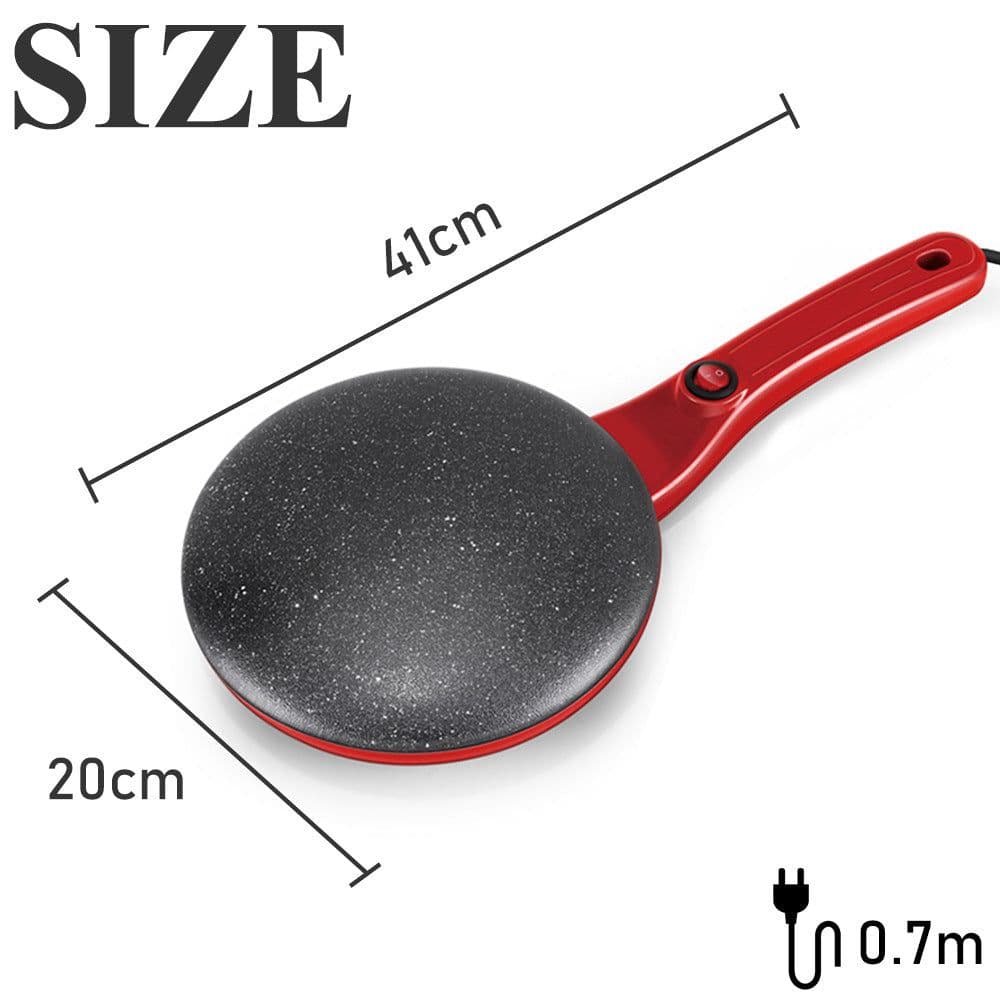 image-Electric Pancake Maker Machine 220V Single Side Heating Under 800W