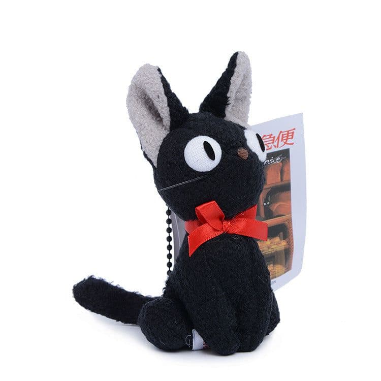 image-Kiki's Delivery Service Gigi Black Cat Plush Bag Pendant