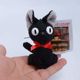 image-Kiki's Delivery Service Gigi Black Cat Plush Bag Pendant