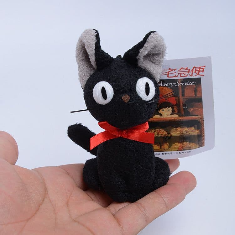 image-Kiki's Delivery Service Gigi Black Cat Plush Bag Pendant