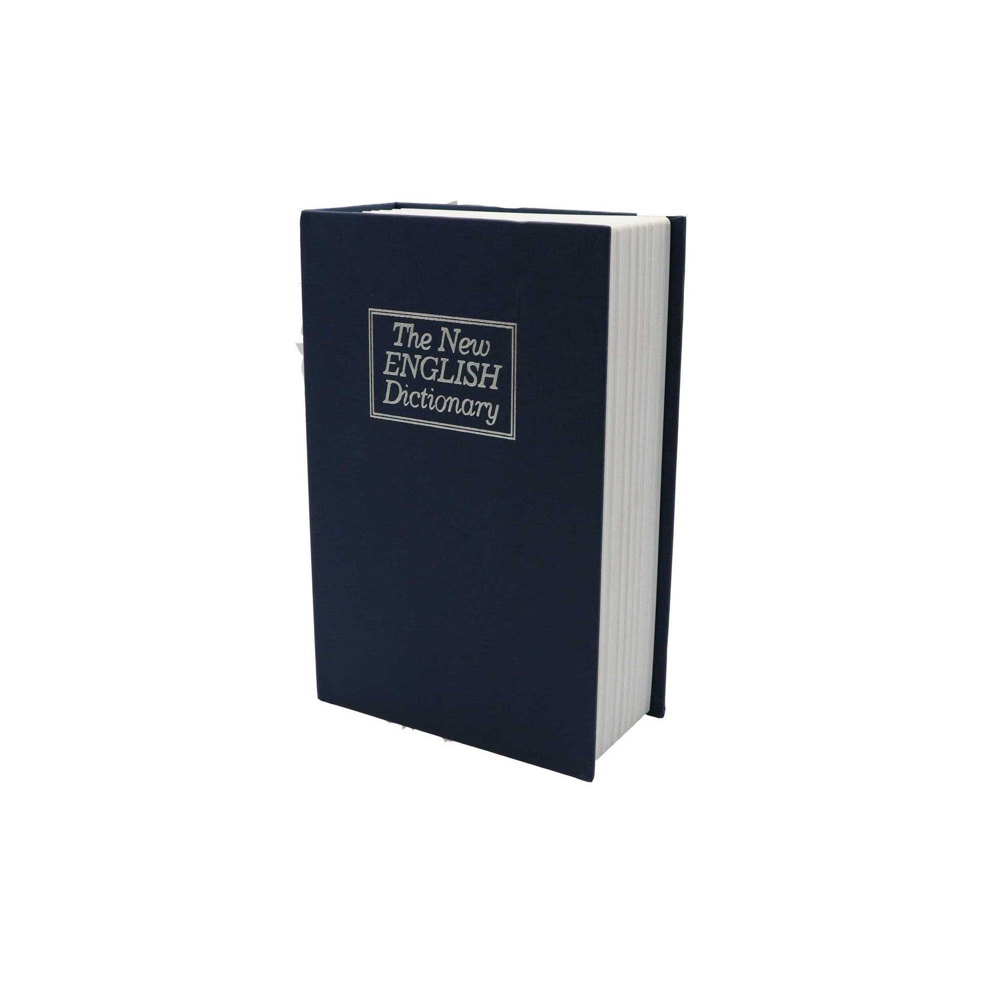 image-Book Safe Box Dictionary Style Small Password Storage Box