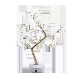 image-LED Tree Lamp Warm Light Copper Wire Battery USB Christmas Decor