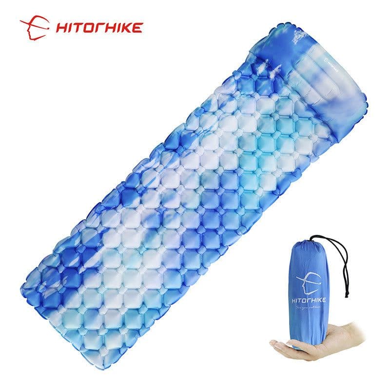 image-HITORHIKE TPU Inflatable Sleeping Pad 190x59x5cm Outdoor Camping Mat