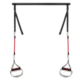 image-Pilates Resistance Stick with 6 Tubes - Yoga Fitness Training Bar