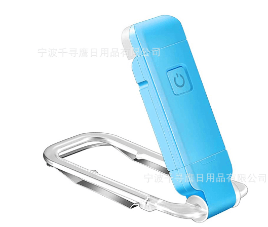 image-USB LED Clip-On Reading Light Portable Eye Protection Book Lamp