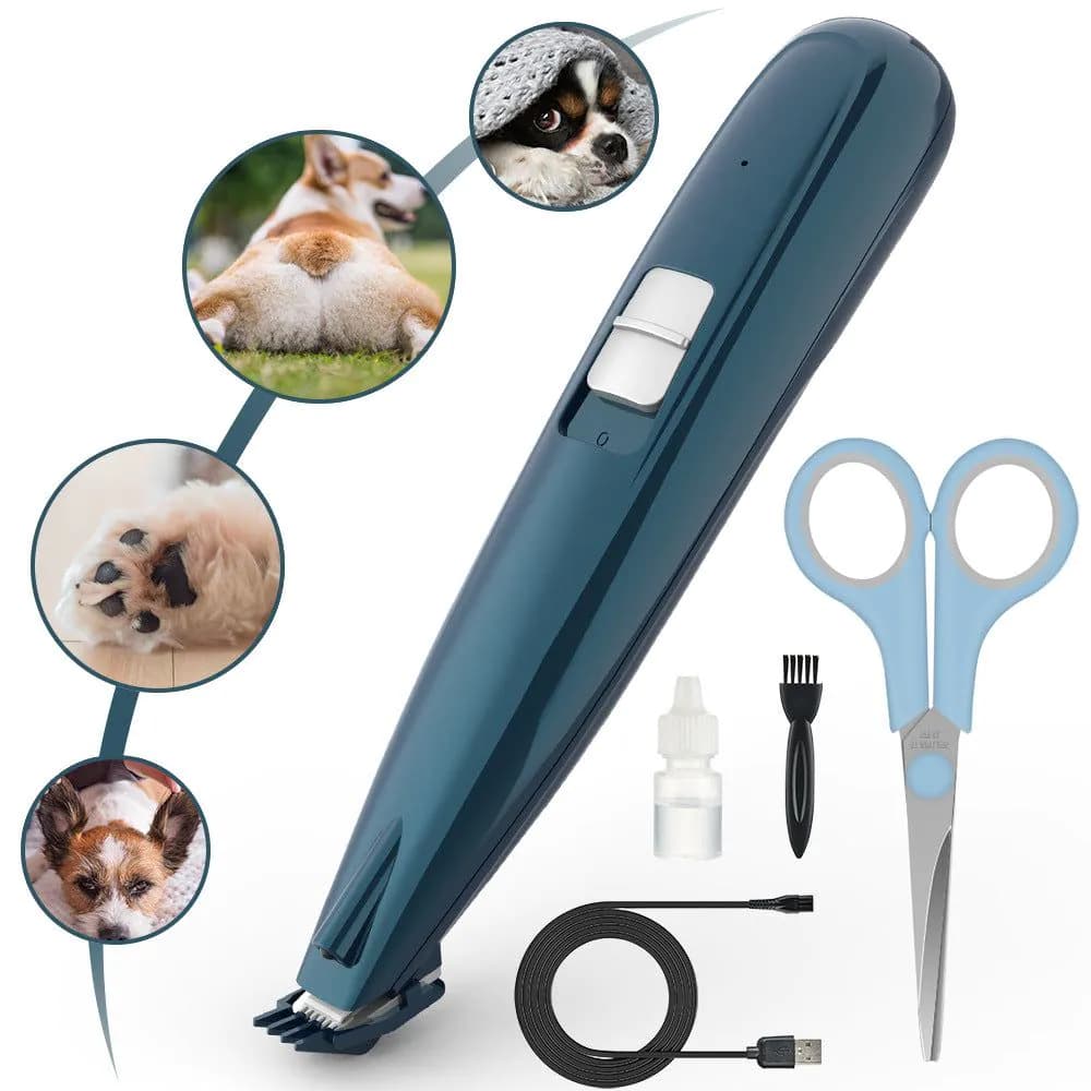 image-Hailcare Pet Electric Clipper Rechargeable Dog Cat Hair Trimmer