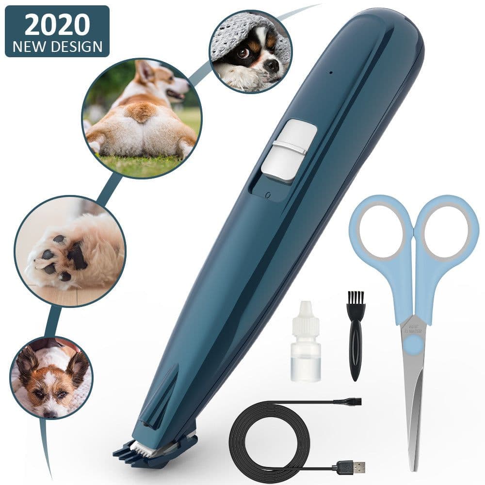 image-Hailcare Pet Electric Clipper Rechargeable Dog Cat Hair Trimmer