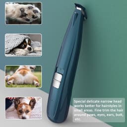 image-Hailcare Pet Electric Clipper Rechargeable Dog Cat Hair Trimmer
