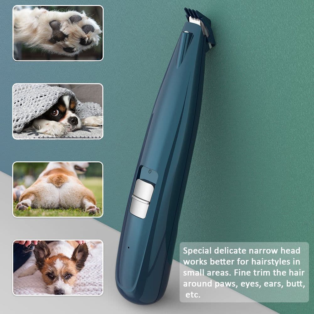 image-Hailcare Pet Electric Clipper Rechargeable Dog Cat Hair Trimmer
