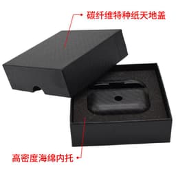 image-Universal Black Hard Shell Case for Apple AirPods 3rd Generation