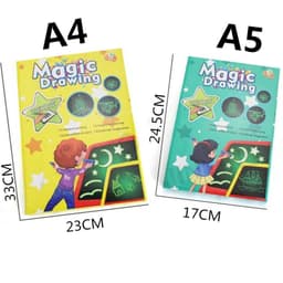 image-Luminous Fluorescent Drawing Board for Children Ages 4-6