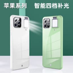 image-iPhone XR Selfie Ring Light Phone Case TPU Protective Cover