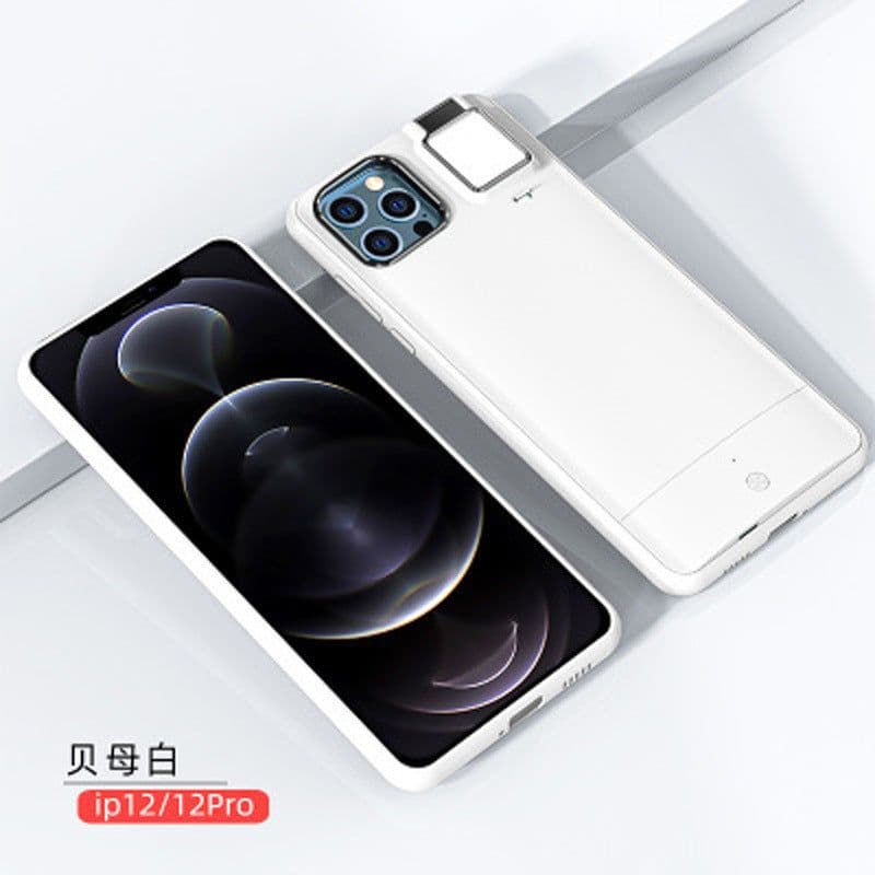 image-iPhone XR Selfie Ring Light Phone Case TPU Protective Cover