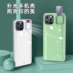 image-iPhone XR Selfie Ring Light Phone Case TPU Protective Cover