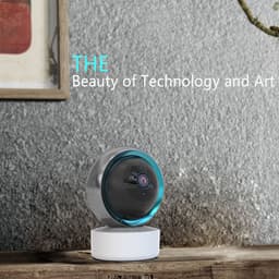 image-NIANDY 1080P HD Smart Camera 360° Rotation Night Vision Monitor