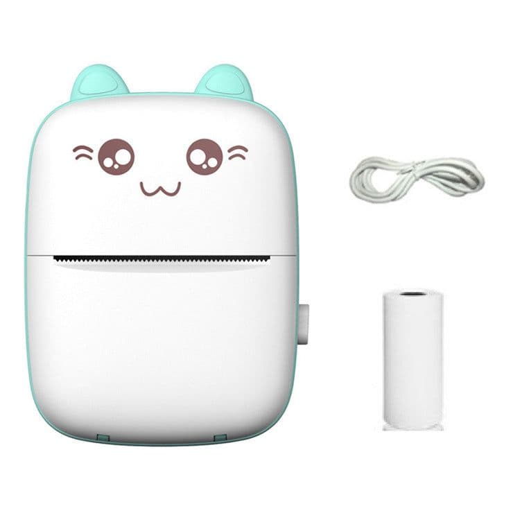 image-Mini Portable Photo Printer 57mm Thermal Printer with Stickers
