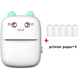 image-Mini Portable Photo Printer 57mm Thermal Printer with Stickers