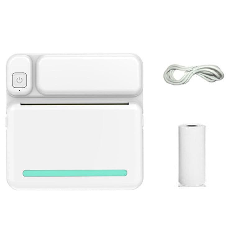 image-Mini Portable Photo Printer 57mm Thermal Printer with Stickers