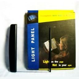image-LED Flat Reading Night Light with Eye Protection - Black/White
