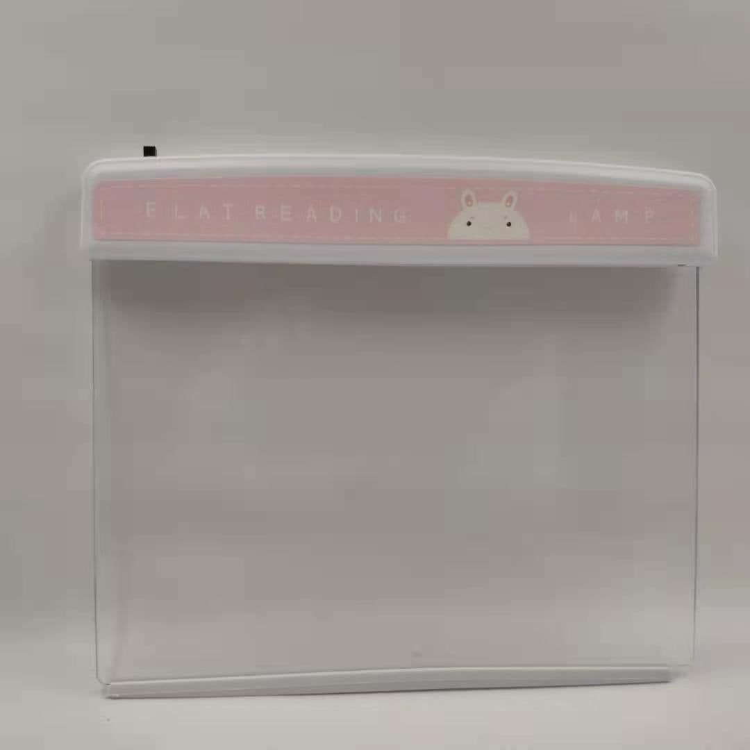 image-LED Flat Reading Night Light with Eye Protection - Black/White