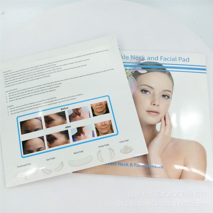 image-Silicone Anti-Wrinkle Patches Set - Face, Neck, Eye, Chest (11-Piece)