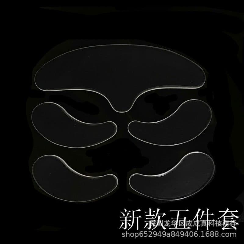 image-Silicone Anti-Wrinkle Patches Set - Face, Neck, Eye, Chest (11-Piece)
