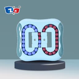 image-Rotating Magic Beans Fidget Spinner Cube Toy for Kids 7-14