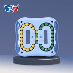 image-Rotating Magic Beans Fidget Spinner Cube Toy for Kids 7-14