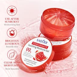 image-SADOER Pomegranate Soothing Moisturizing Gel Cream