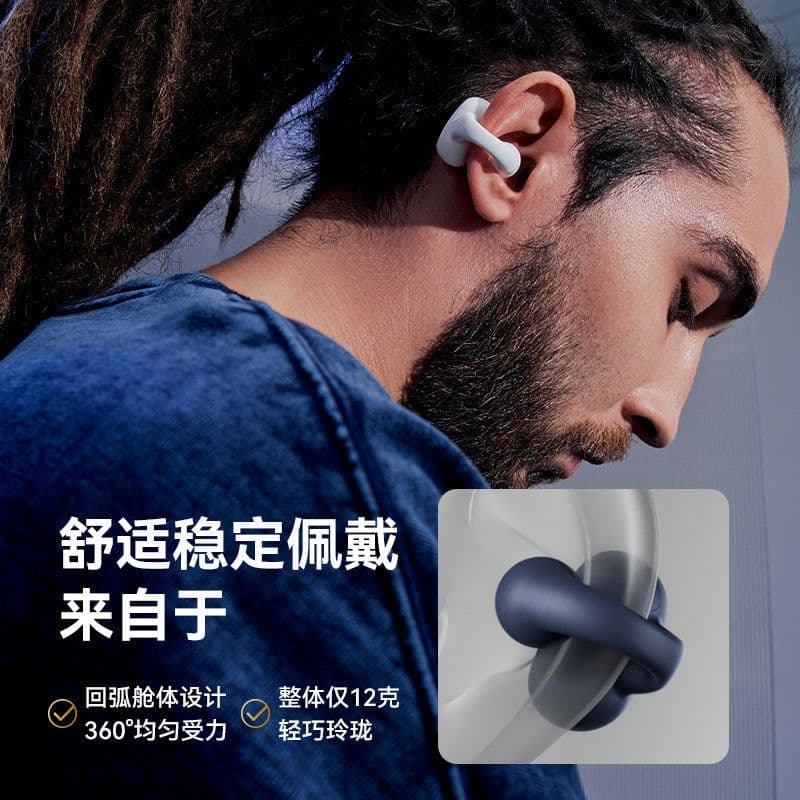 image-Sanag Sena Bluetooth Ear Clip Headphones Wireless Sports Headset