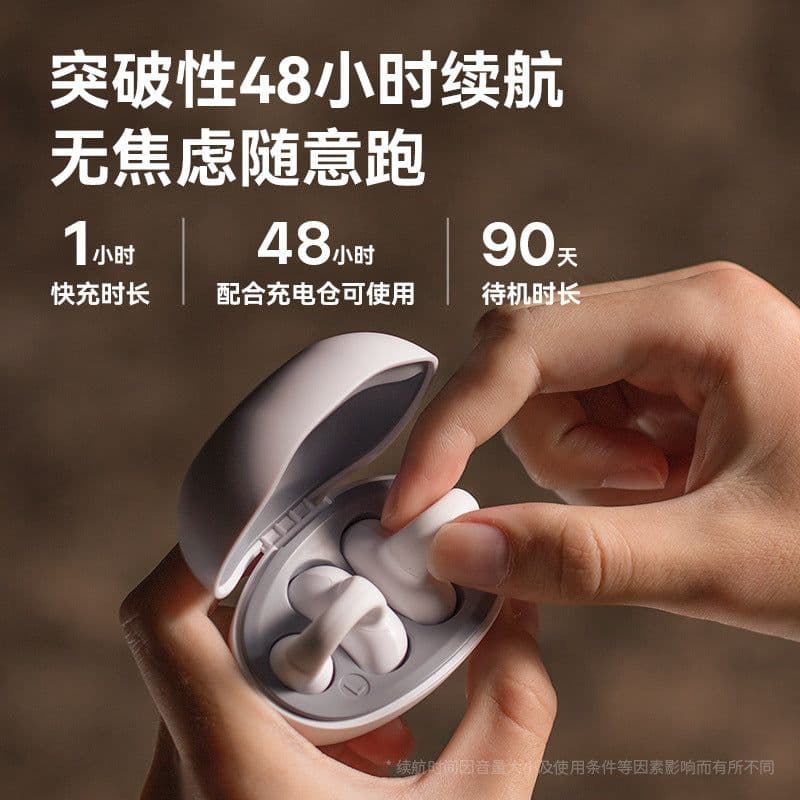 image-Sanag Sena Bluetooth Ear Clip Headphones Wireless Sports Headset