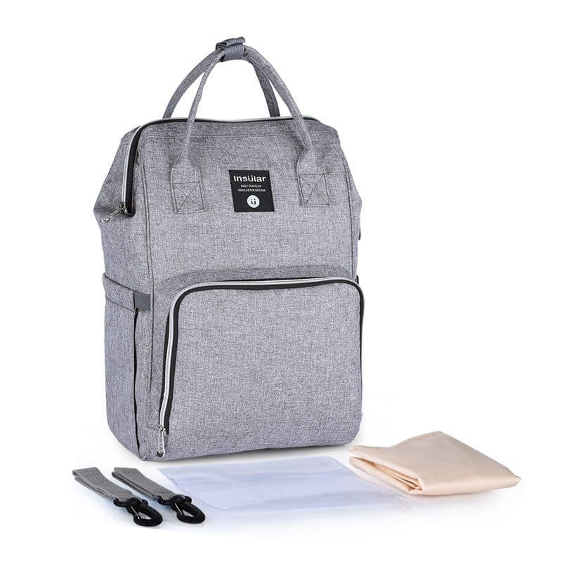 image-Yinxiu Mommy Bag Backpack Large Capacity Waterproof Diaper Bag