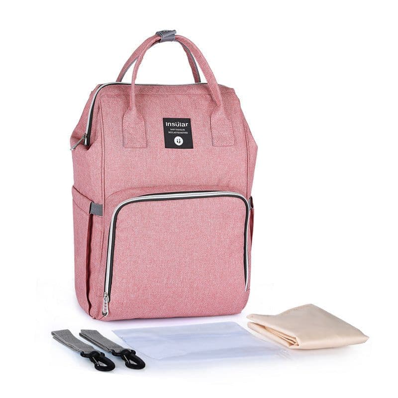 image-Yinxiu Mommy Bag Backpack Large Capacity Waterproof Diaper Bag