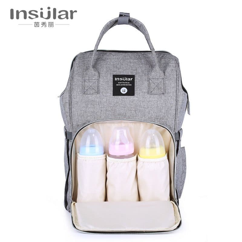 image-Yinxiu Mommy Bag Backpack Large Capacity Waterproof Diaper Bag