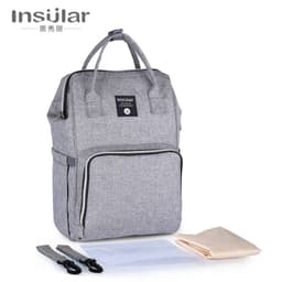 image-Yinxiu Mommy Bag Backpack Large Capacity Waterproof Diaper Bag