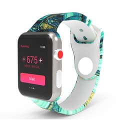 image-Apple Watch Silicone Band Custom Pattern 38/40/42/44mm Series 1-6 SE