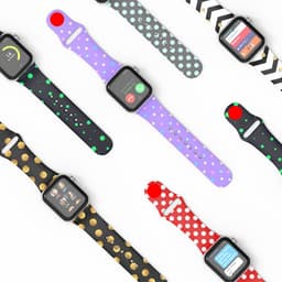 image-Apple Watch Silicone Band Custom Pattern 38/40/42/44mm Series 1-6 SE