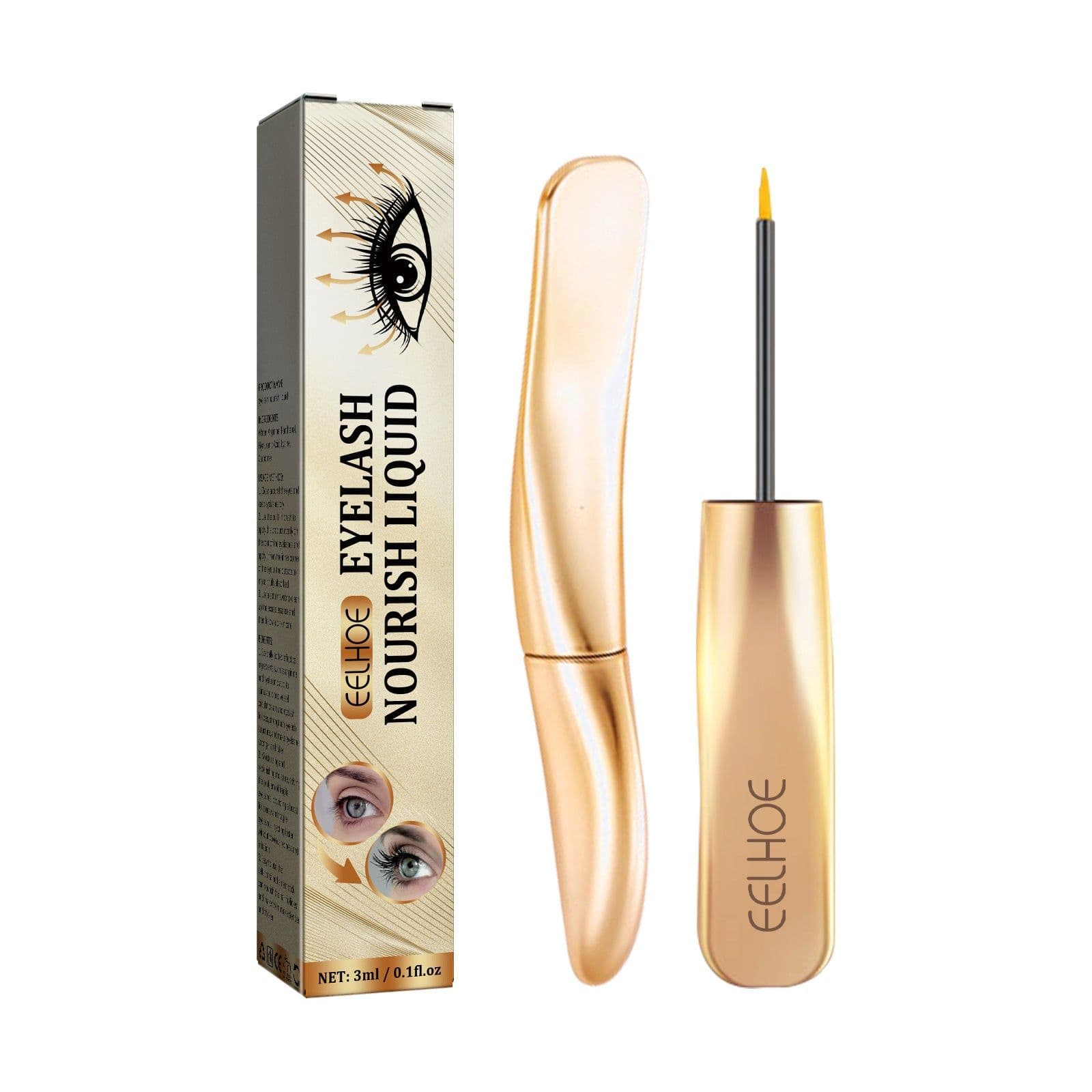 image-EELHOE Black Mascara - Curling, Lengthening & Volumizing