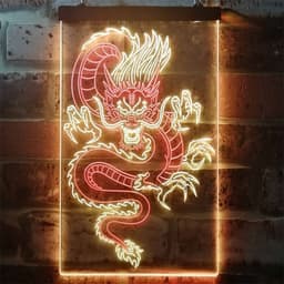 image-LED Acrylic Neon Sign Hanging Business Decoration Light 60x40cm