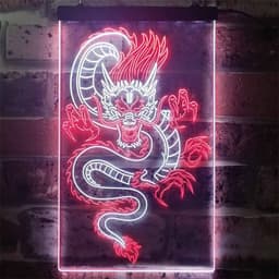 image-LED Acrylic Neon Sign Hanging Business Decoration Light 60x40cm