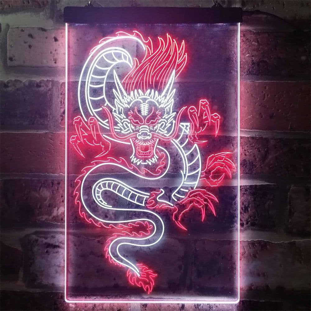 image-LED Acrylic Neon Sign Hanging Business Decoration Light 60x40cm