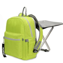 image-Corinth Outdoor Backpack with Folding Stool 16in 20L Nylon
