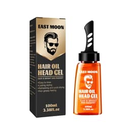image-East Moon Men's Hair Wax Comb - Styling & Moisturizing