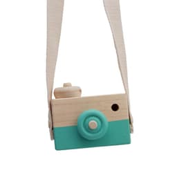 image-Wooden Camera Toy for Children 4-6 Years Beech Wood 10x8x5.5cm