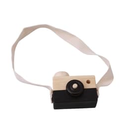 image-Wooden Camera Toy for Children 4-6 Years Beech Wood 10x8x5.5cm
