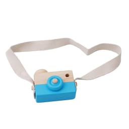 image-Wooden Camera Toy for Children 4-6 Years Beech Wood 10x8x5.5cm