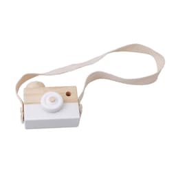 image-Wooden Camera Toy for Children 4-6 Years Beech Wood 10x8x5.5cm