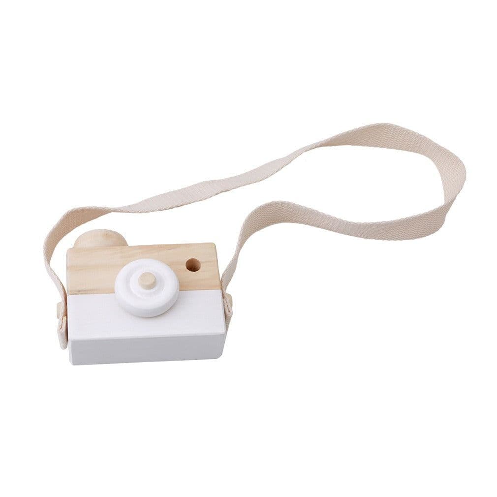 image-Wooden Camera Toy for Children 4-6 Years Beech Wood 10x8x5.5cm