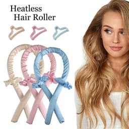 image-Xiang Shang No Heat Rubber Sponge Hair Curlers 3-Piece Set