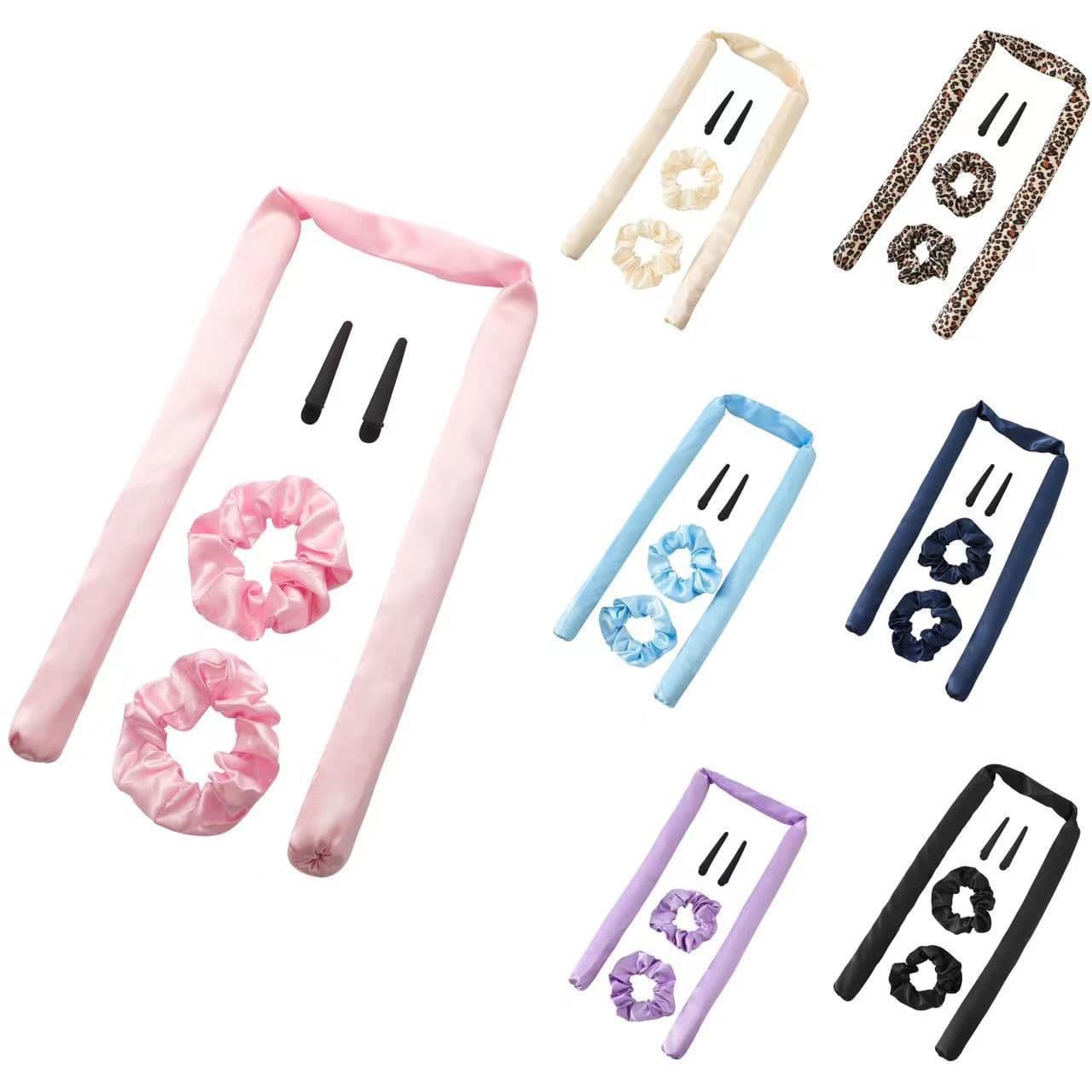 image-Xiang Shang No Heat Rubber Sponge Hair Curlers 3-Piece Set
